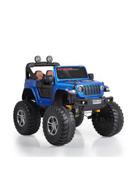 Акумулаторен джип Fuego син металик