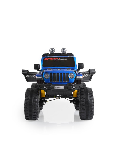 Акумулаторен джип Fuego син металик