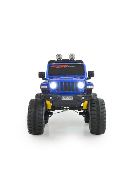 Акумулаторен джип Fuego син металик