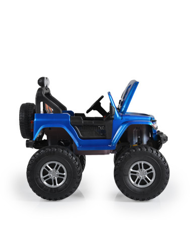 Акумулаторен джип Fuego син металик