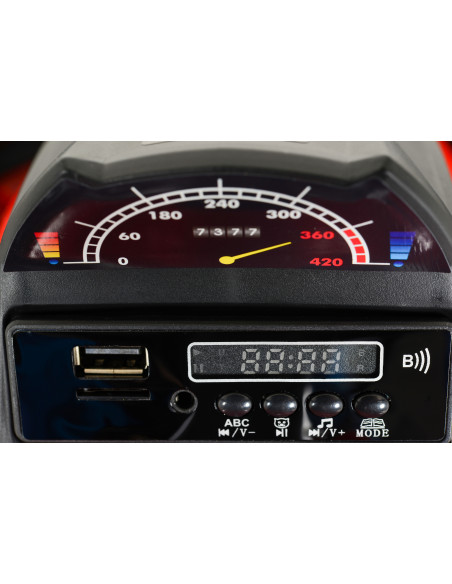 Акумулаторно бъги Majestic червен