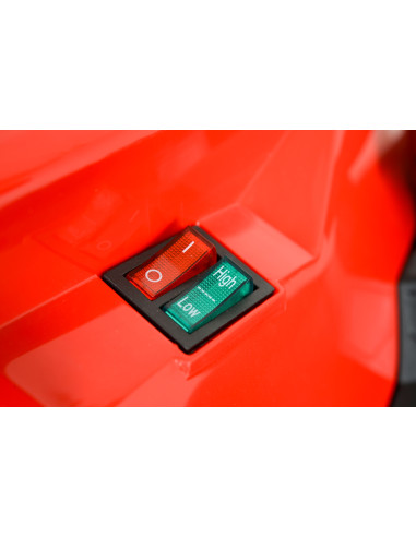 Акумулаторно бъги Majestic червен