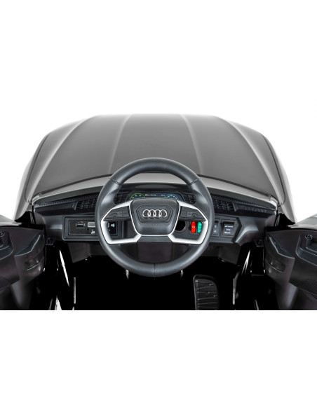 Акумулаторен джип Audi Sportback черен металик