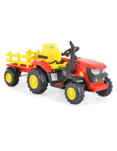Акумулаторен трактор Rancher червен