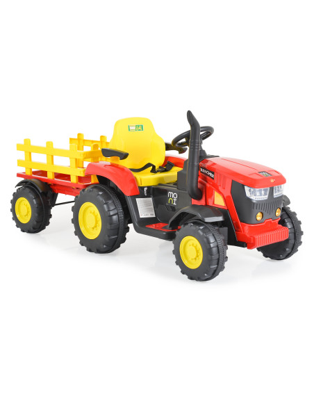 Акумулаторен трактор Rancher червен