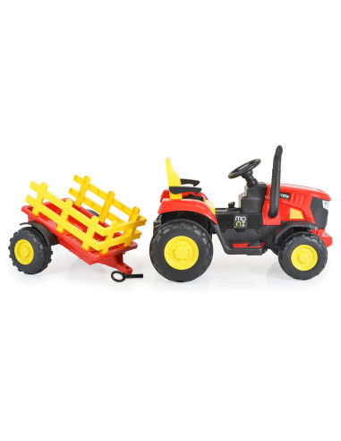 Акумулаторен трактор Rancher червен