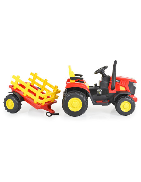 Акумулаторен трактор Rancher червен