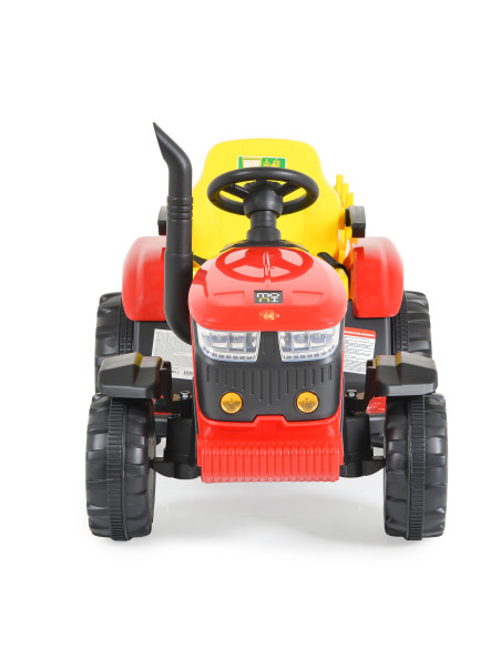 Акумулаторен трактор Rancher червен