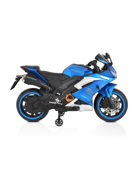 Акумулаторен мотор Motocross син металик