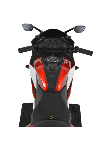 Акумулаторен мотор Motocross червен металик