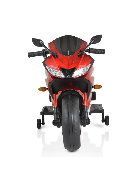 Акумулаторен мотор Motocross червен металик