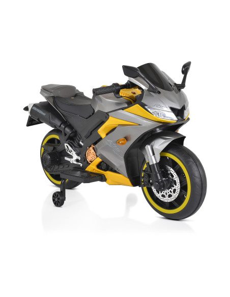 Акумулаторен мотор Motocross сив металик