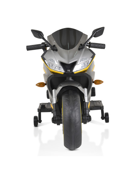 Акумулаторен мотор Motocross сив металик