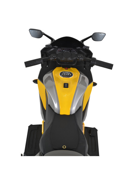 Акумулаторен мотор Motocross сив металик