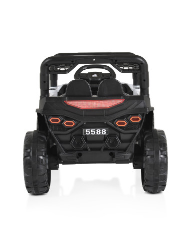 Акумулаторен джип 5588 Fast utv бял