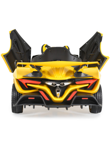 Акумулаторна кола Flash KD-1668 жълт