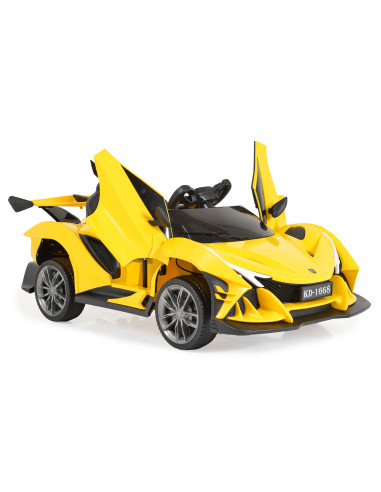 Акумулаторна кола Flash KD-1668 жълт