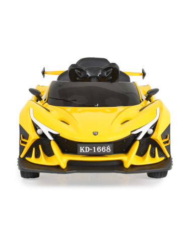 Акумулаторна кола Flash KD-1668 жълт