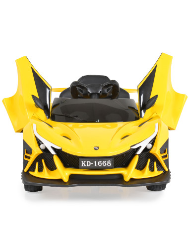 Акумулаторна кола Flash KD-1668 жълт