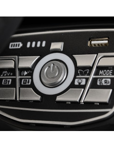 Акумулаторна кола Flash KD-1668 черен металик 2