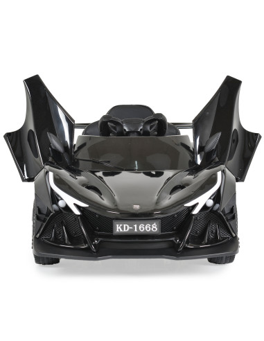 Акумулаторна кола Flash KD-1668 черен металик