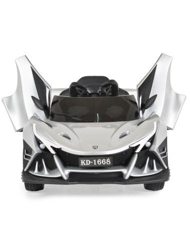 Акумулаторна кола Flash KD-1668 сив металик