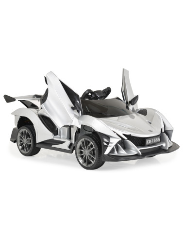 Акумулаторна кола Flash KD-1668 сив металик