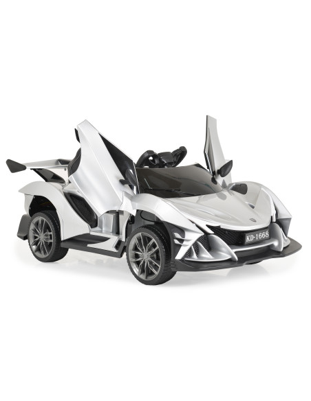 Акумулаторна кола Flash KD-1668 сив металик
