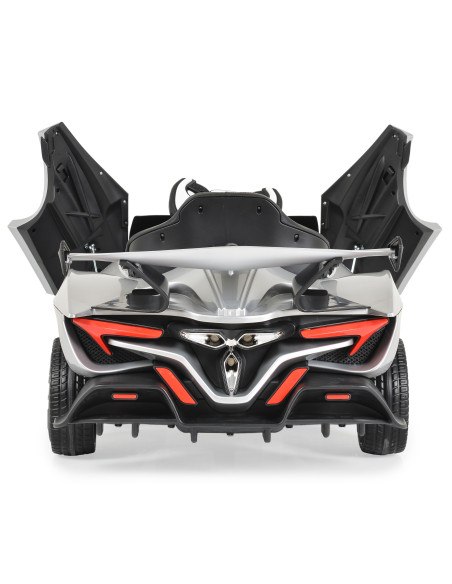 Акумулаторна кола Flash KD-1668 сив металик