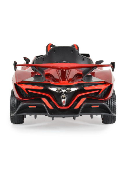 Акумулаторна кола Flash KD-1668 червен металик