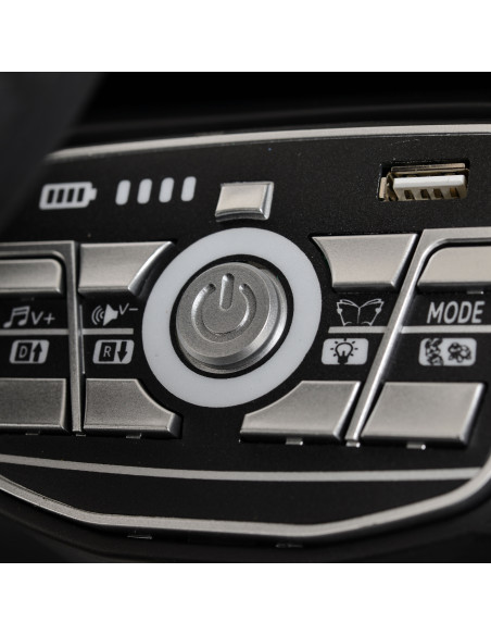 Акумулаторна кола Flash KD-1668 червен металик