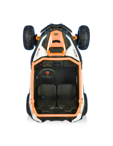 Акумулаторен джип Typhoon KKL-808 оранжев