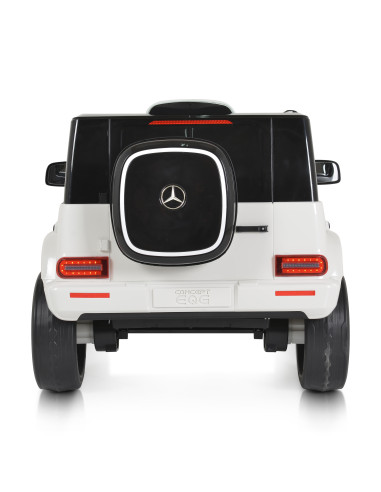 Акумулаторен джип Mercedes-Benz EQG черен