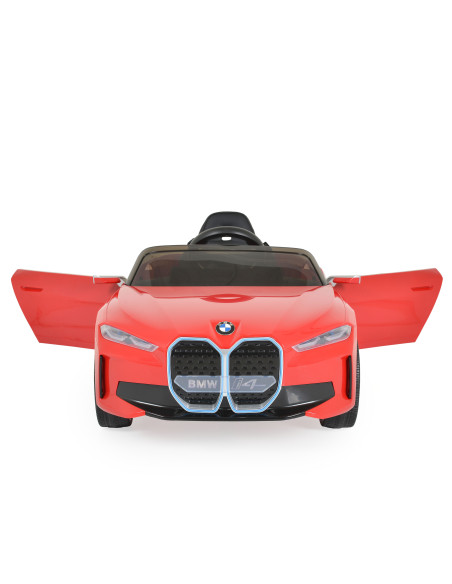 Акумулаторна кола BMW i4 червен