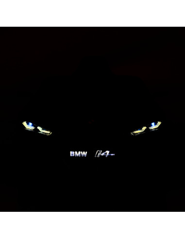 Акумулаторна кола BMW i4 червен