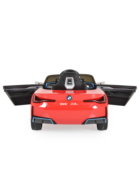 Акумулаторна кола BMW i4 червен