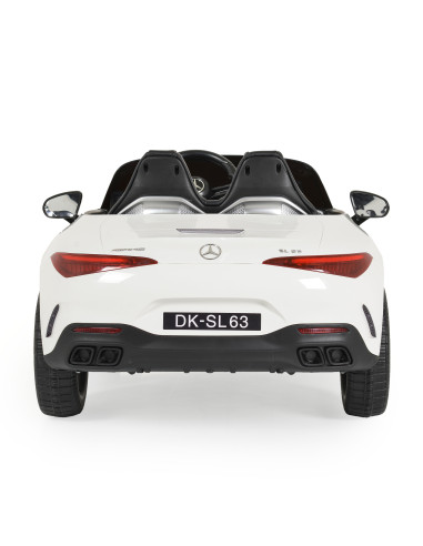 Акумулаторна кола Mercedes-Benz DK- SL63  Бял