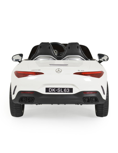 Акумулаторна кола Mercedes-Benz DK- SL63  Бял
