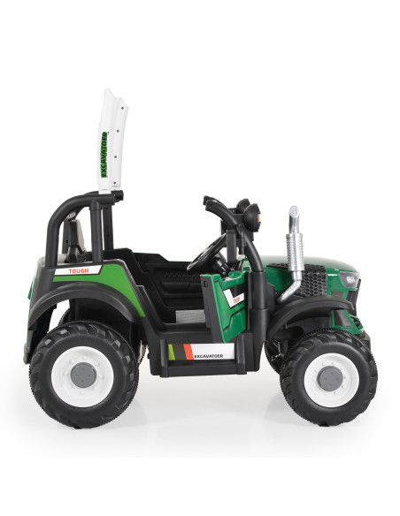 Акумулаторен трактор HARVEST HSD-6602 зелен