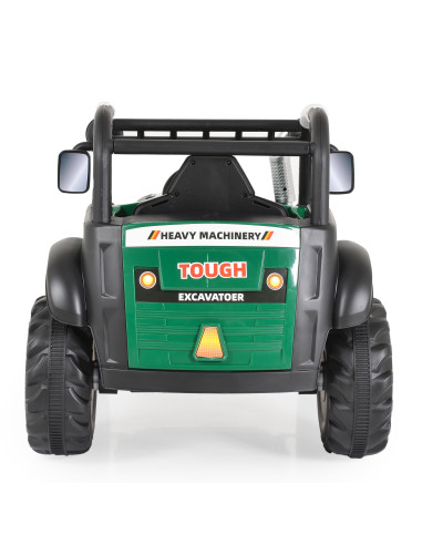 Акумулаторен трактор HARVEST HSD-6602 зелен