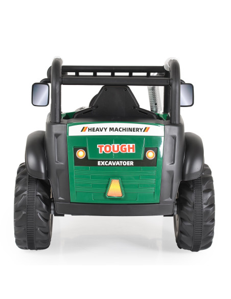 Акумулаторен трактор HARVEST HSD-6602 зелен