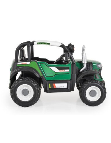 Акумулаторен трактор HARVEST HSD-6602 зелен