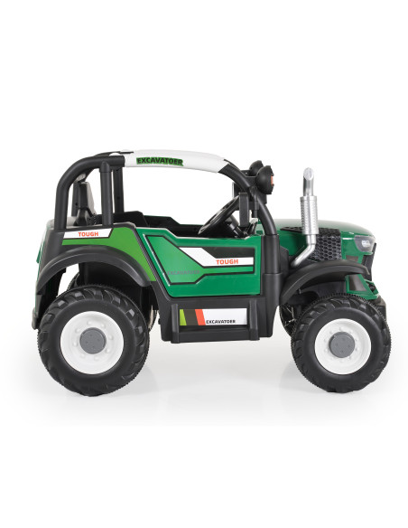 Акумулаторен трактор HARVEST HSD-6602 зелен