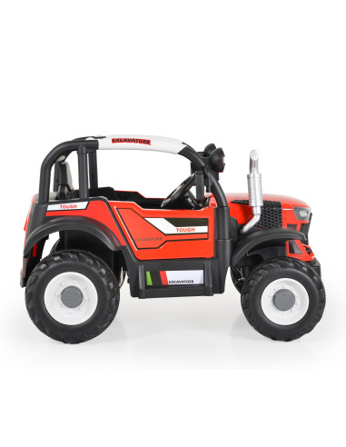 Акумулаторен трактор HARVEST HSD-6602 червен