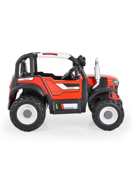 Акумулаторен трактор HARVEST HSD-6602 червен