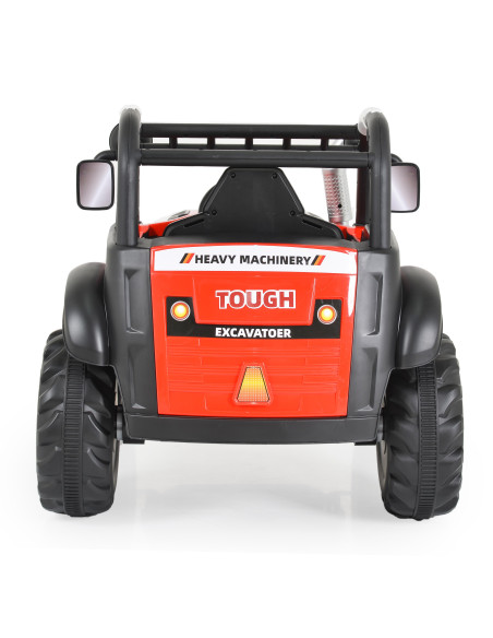 Акумулаторен трактор HARVEST HSD-6602 червен