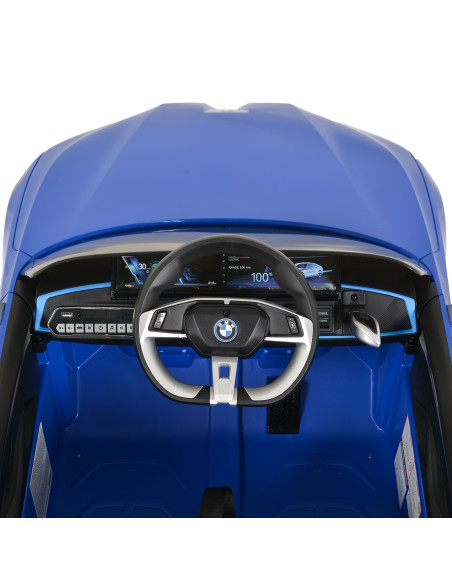 Акумулаторна кола BMW i4 син