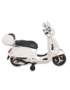 Акумулаторен мотор 801 Vespa GTS Super Бял 2