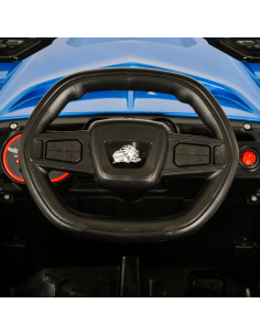 Акумулаторен джип 5588 Fast utv син металик 2