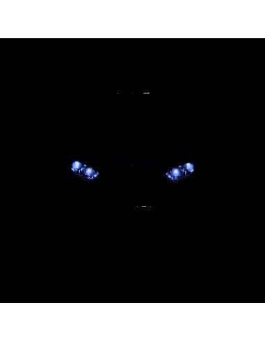 Акумулаторен джип 5588 Fast utv син металик